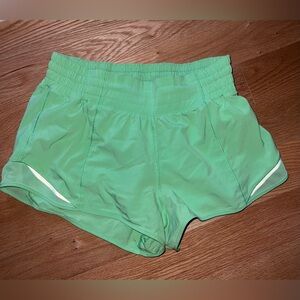 Women’s Bright Green Lululemon Shorts